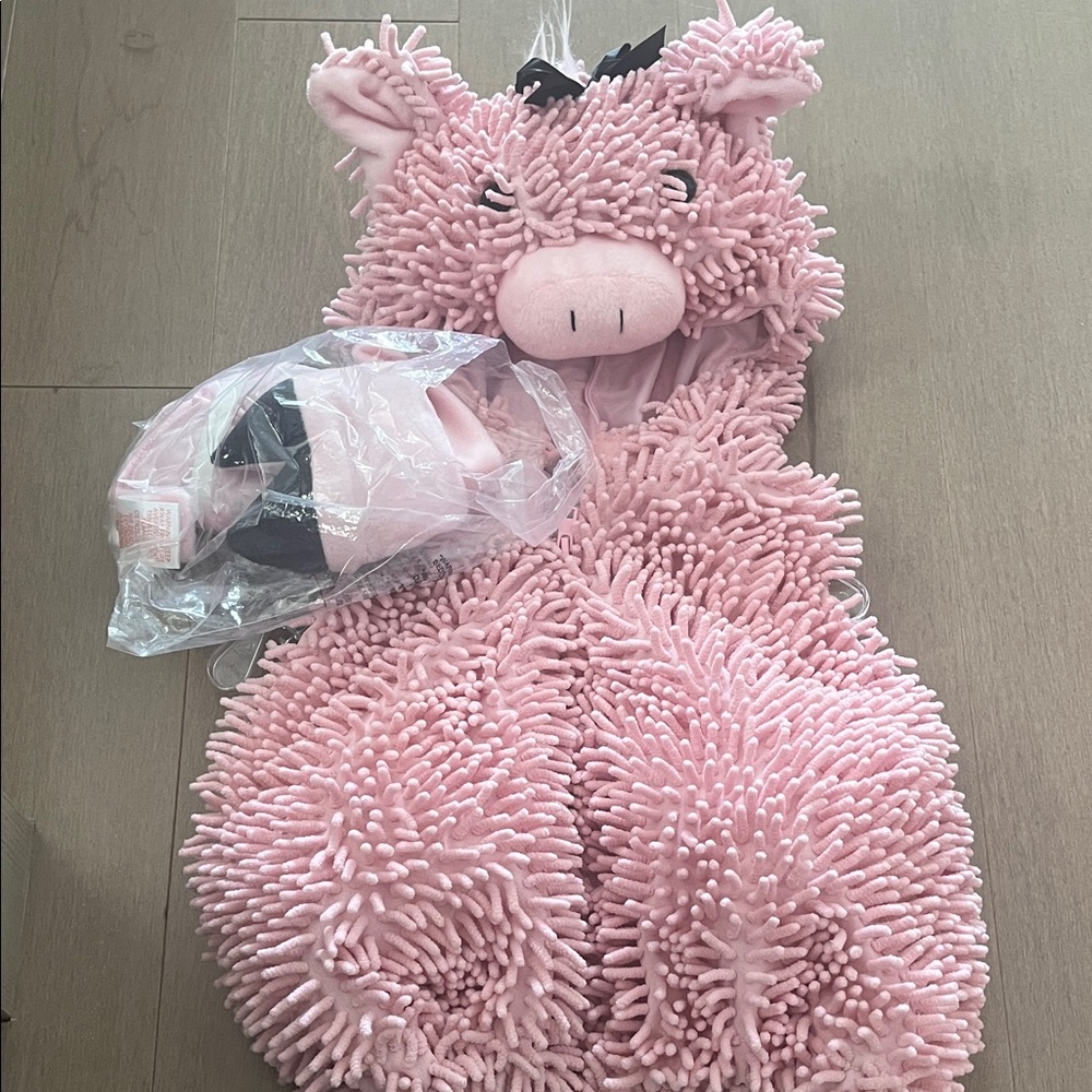 Pink Plush Animal Costume